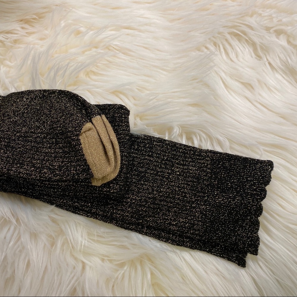 Kate Spade Metallic Over the Knee Socks - Picture 5 of 7